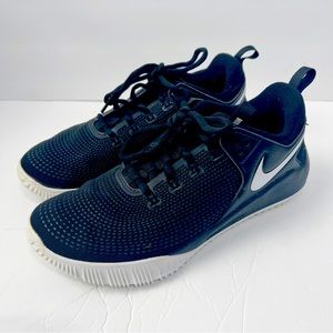 Nike Zoom Hyperace black white volleyball shoes womens 9.5